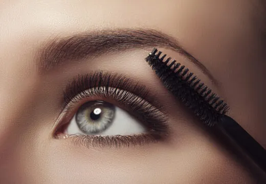 eye with mascara